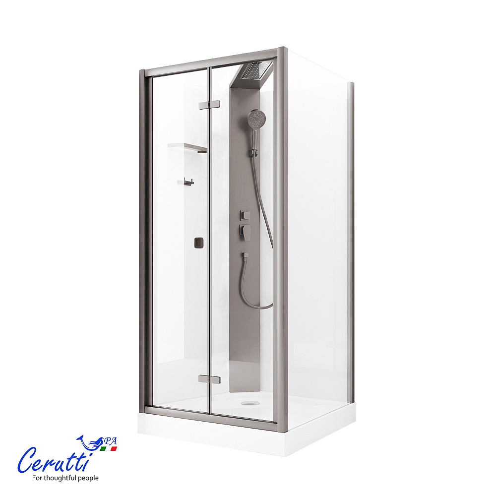 Душевая кабина Ceruttispa БЕЛЛА (BELLA) 90GG (90x90x215-225)
