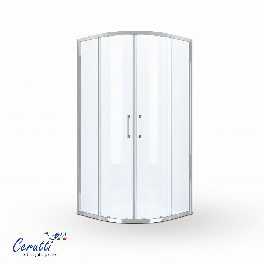 Душевое ограждение Ceruttispa ВИВА (VIVA) 90 N  (90x90x195)