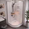 Душевая кабина Ceruttispa БЕРНИНА (BERNINA) 91 (90x90x200) с душевой системой ЛОРЕТО (LORETO)