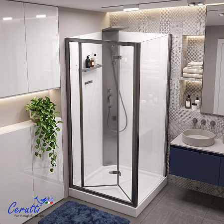 Душевая кабина Ceruttispa БЕЛЛА (BELLA) 90GG (90x90x215-225)