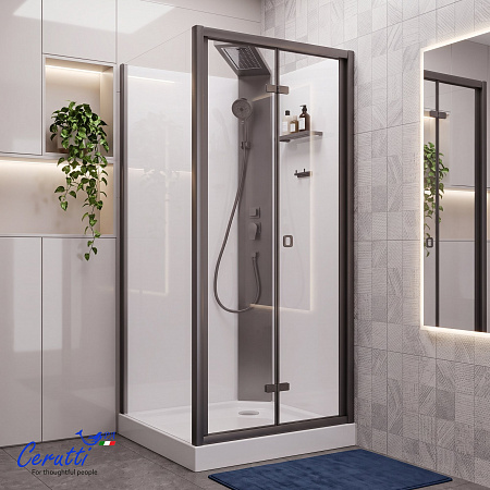 Душевая кабина Ceruttispa БЕЛЛА (BELLA) 90GG (90x90x215-225)