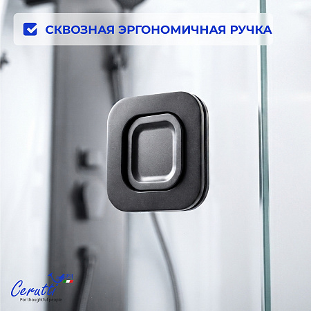 Душевая кабина Ceruttispa БЕЛЛА (BELLA) 90GG (90x90x215-225)