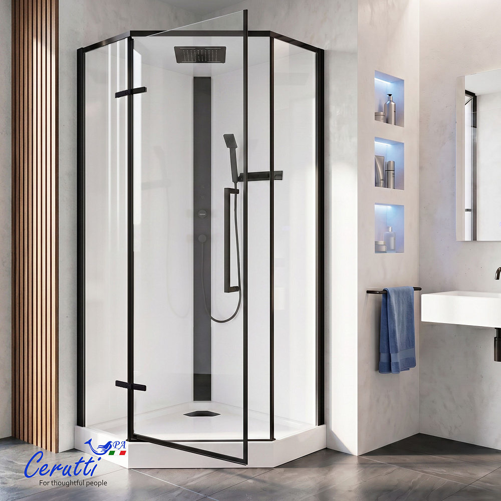 Душевая кабина Ceruttispa АМИ (AMI) P (90х90х215)