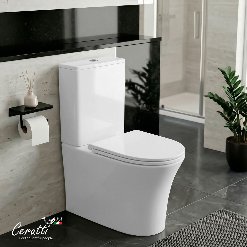 Сиденье UF дюропласт с микролифтом ADIGE, ADIGE Aria, ADIGE F, ADIGE MW, ADIGE Aria MW, TICINO Aria Ceruttispa