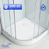 Душевая кабина Ceruttispa БЕРНИНА (BERNINA) 91 (90x90x200) с душевой системой ЛОРЕТО (LORETO)
