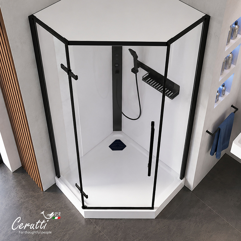 Душевая кабина Ceruttispa АМИ (AMI) P (90х90х215)