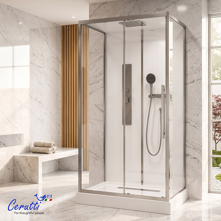 Душевая кабина Ceruttispa АМИ (AMI) 120GG (120x80x210)