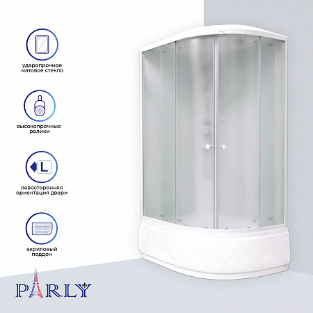 Душевая кабина PARLY EF1221L (120х80х215)