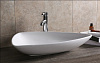 Раковина накладная Ceruttispa CR7014 (690х470х130) белая, асимметричная