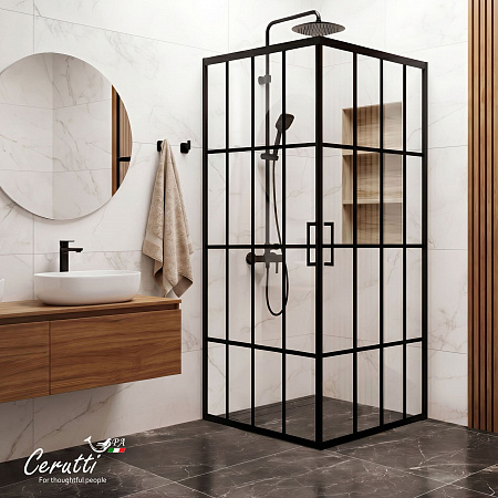 Душевое ограждение Ceruttispa МУЗА (MUZA) 90N (90x90x195)