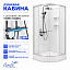 Душевая кабина Ceruttispa БЕРНИНА (BERNINA) 91 (90x90x200) с душевой системой ТОРЕ (TORE) 
