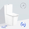 Унитаз напольный Ceruttispa АРНО (ARNO) CT7838 безободковый (620х345х800)
