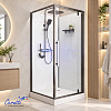 Душевая кабина Ceruttispa МАЙЕЛЛА (MAIELLA) 90GG (90x90x207) с душевой системой НИВЕС (NIVES) 