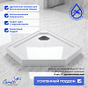 Душевая кабина Ceruttispa АМИ (AMI) P GG (90х90х215)