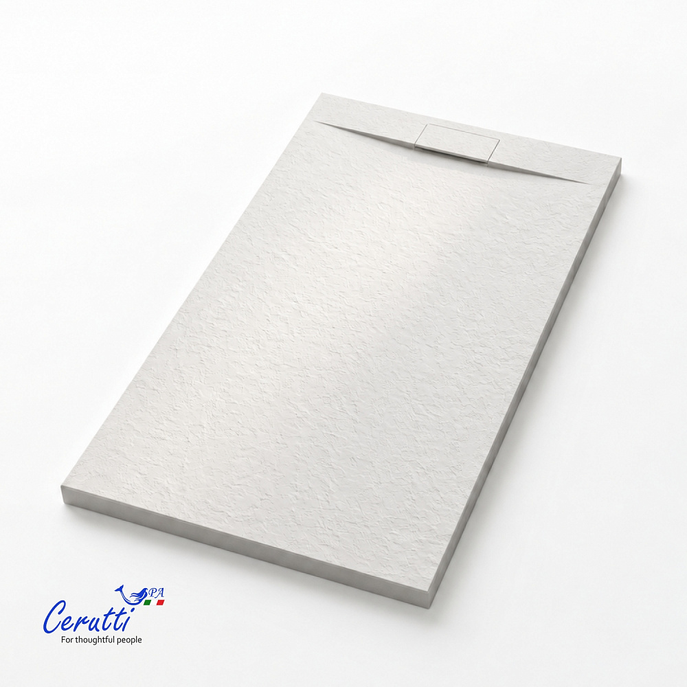 Душевой поддон Ceruttispa Q12080USW из искусственного камня (120х80x25)