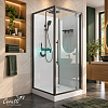 Душевая кабина Ceruttispa МАЙЕЛЛА (MAIELLA) 90GG (90x90x207) с душевой системой АРРИГО (ARRIGO)