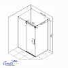 Душевое ограждение Ceruttispa ЧЕЗАС (CEZA'S) 120BF L (120x90x195)