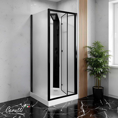 Душевая кабина Ceruttispa БЕЛЛА (BELLA) 90BF (90x90x215-225)