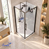 Душевая кабина Ceruttispa МАЙЕЛЛА (MAIELLA) 90GG (90x90x207) с душевой системой НИВЕС (NIVES) 