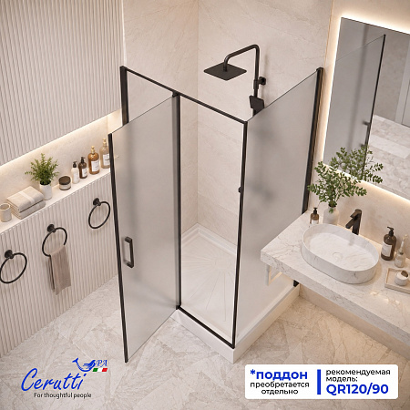 Душевое ограждение Ceruttispa АТЭНА (ATENA) 120BF L (120x90x195)