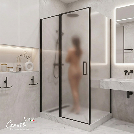 Душевое ограждение Ceruttispa АТЭНА (ATENA) 120BF L (120x90x195)