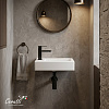 Раковина подвесная Ceruttispa CR4005L (500х260х140) белая, прямоугольная, левая