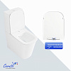 Унитаз напольный Ceruttispa АРНО (ARNO) CT7838 безободковый (620х345х800)