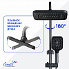 Душевая кабина Ceruttispa МАЙЕЛЛА (MAIELLA) 90GG (90x90x207) с душевой системой ДЕЦИО (DECIO)