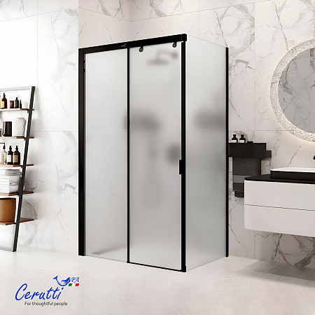 Душевое ограждение Ceruttispa МАРБЕЛЛА (MARBELLA) 120BF L (120x80x190)