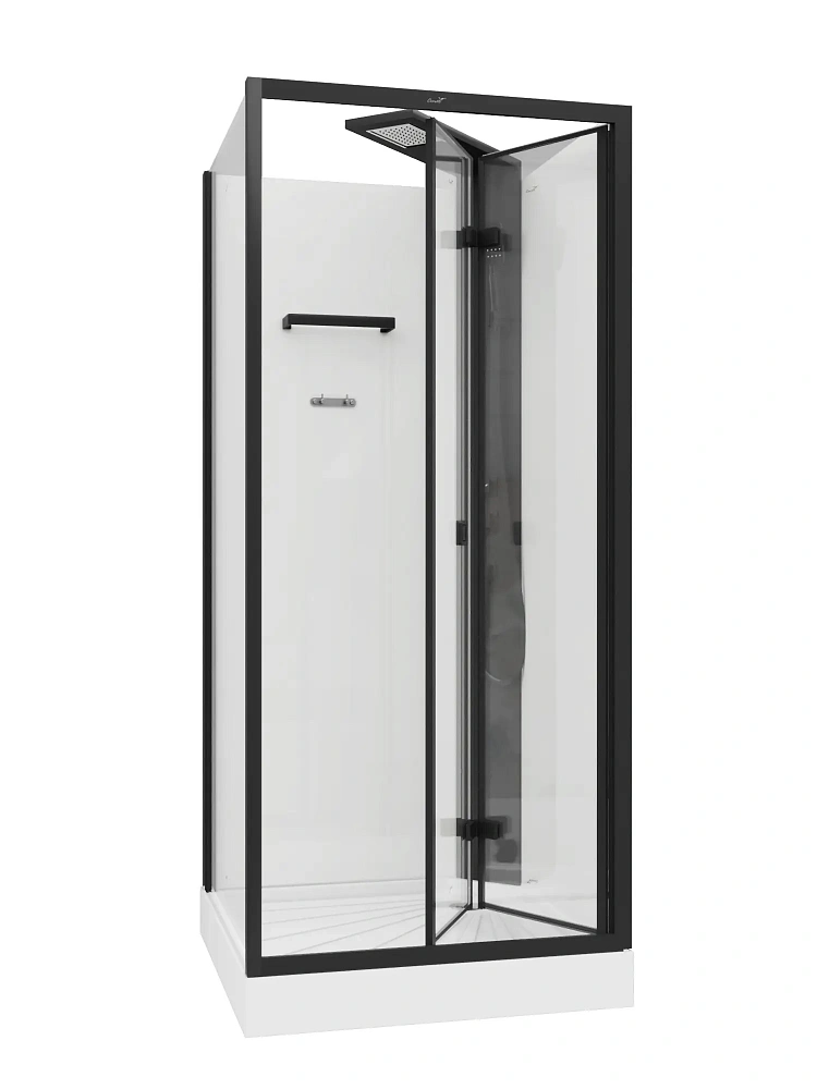 Душевая кабина Ceruttispa БЕЛЛА (BELLA) 90B (90x90x215-225)