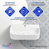 Раковина подвесная Ceruttispa CR1010A (320х220х85) белая, прямоугольная