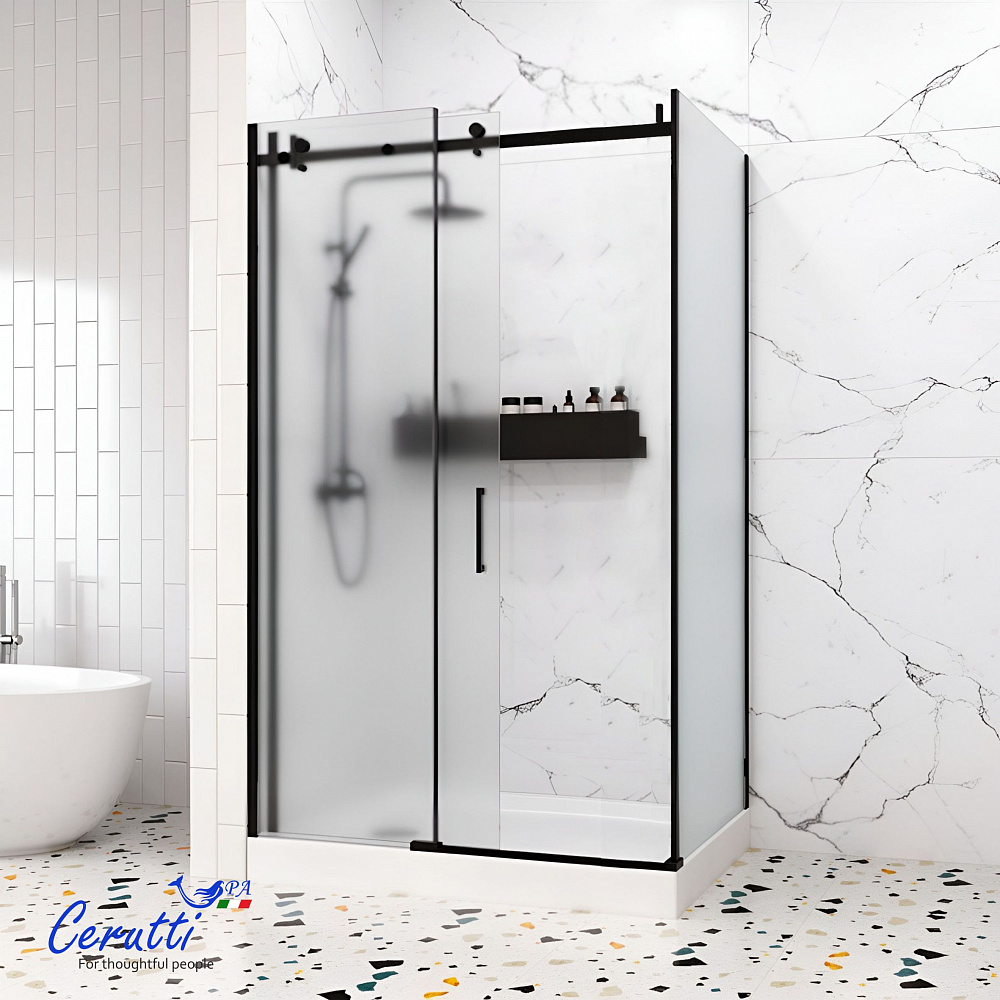 Душевое ограждение Ceruttispa ЧЕЗАС (CEZA'S) 120BF L (120x90x195)