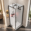 Душевая кабина Ceruttispa МАЙЕЛЛА (MAIELLA) 90GG (90x90x207) с душевой системой ЛОРЕТО (LORETO)