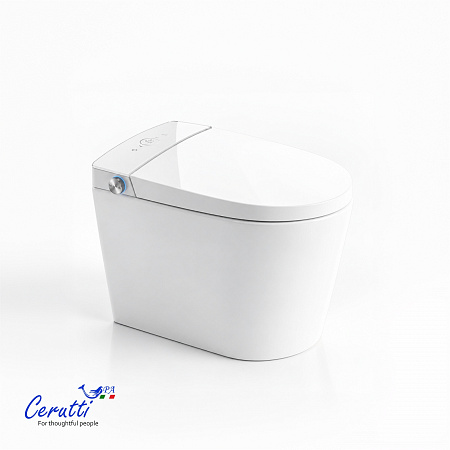Унитаз напольный Ceruttispa ТОБИА (TOBIA) Smart CT12300 с дистанционным управлением (580x380x460)